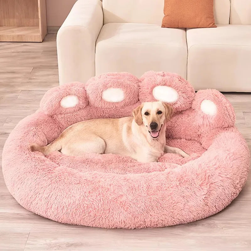 Nid douillet extra-large pour chien et chat Câline & Co - coloris café dégradé