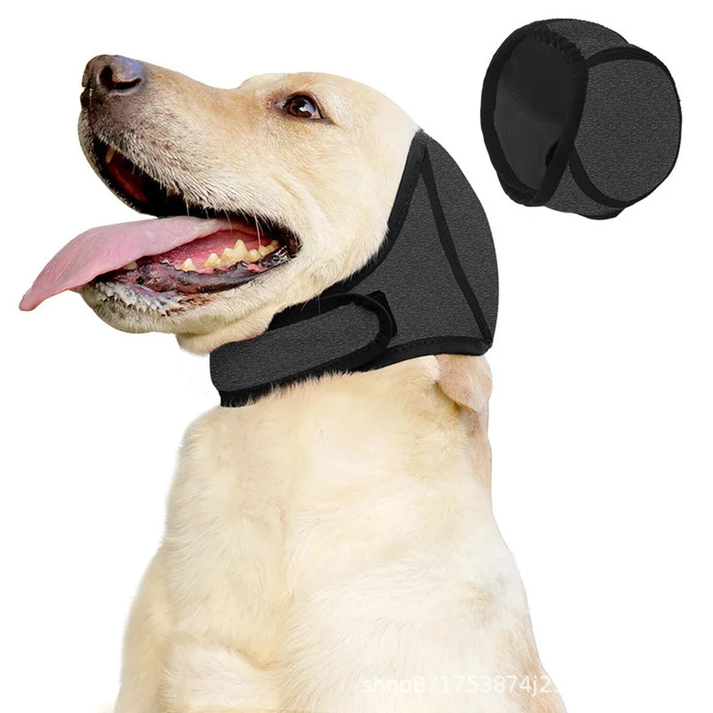 Couvre-oreilles anti-bruit pour chien Câline & Co - tissu doux et extensible