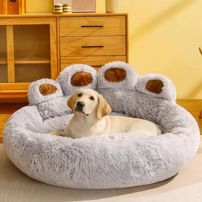 Nid douillet extra-large pour chien et chat Câline & Co - coloris gris