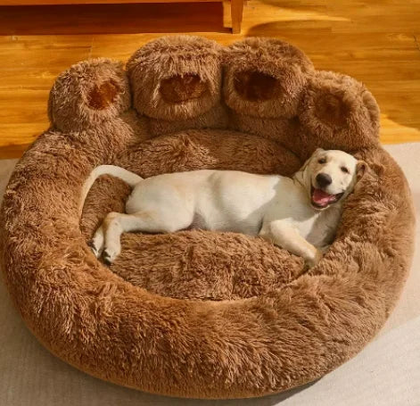 Nid douillet extra-large pour chien et chat Câline & Co - rembourrage moelleux gros plan
